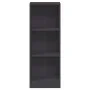 Estantería de 3 niveles madera ingeniería gris 40x24x109 cm de , Librerías y estanterías - Ref: Foro24-800830, Precio: 69,39 ...