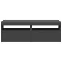 Muebles de TV con luces LED 2 uds gris 60x35x40 cm by , TV Furniture - Ref: Foro24-804414, Price: 121,27 €, Discount: %
