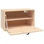 Armario de pared de madera maciza de pino 60x30x35 cm de , Estantes y estanterías - Ref: Foro24-818350, Precio: 61,76 €, Desc...
