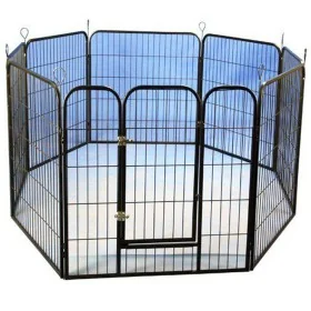 @Pet Parque corral modular para cachorros 79x81 cm by , Pet Playpen - Ref: Foro24-429420, Price: 148,60 €, Discount: %