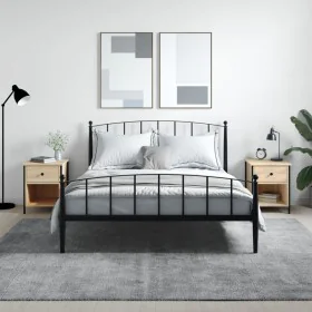 Mesitas noche 2 uds madera ingeniería roble Sonoma 40x42x50 cm by , Nightstands - Ref: Foro24-825936, Price: 75,09 €, Discoun...
