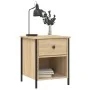 Mesitas noche 2 uds madera ingeniería roble Sonoma 40x42x50 cm by , Nightstands - Ref: Foro24-825936, Price: 75,93 €, Discoun...