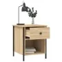 Mesitas noche 2 uds madera ingeniería roble Sonoma 40x42x50 cm by , Nightstands - Ref: Foro24-825936, Price: 75,93 €, Discoun...