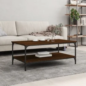 Mesa de centro madera de ingeniería marrón roble 100x55x40 cm von , Couchtisch - Ref: Foro24-832837, Preis: 42,94 €, Rabatt: %