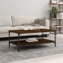 Mesa de centro madera de ingeniería marrón roble 100x55x40 cm von , Couchtisch - Ref: Foro24-832837, Preis: 42,94 €, Rabatt: %