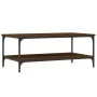 Mesa de centro madera de ingeniería marrón roble 100x55x40 cm von , Couchtisch - Ref: Foro24-832837, Preis: 42,94 €, Rabatt: %