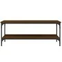 Mesa de centro madera de ingeniería marrón roble 100x55x40 cm von , Couchtisch - Ref: Foro24-832837, Preis: 42,94 €, Rabatt: %