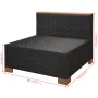 Set muebles de jardín 10 piezas y cojines ratán sintético negro von , Gartensets - Ref: Foro24-42753, Preis: 1,00 €, Rabatt: %