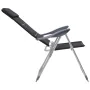 Sillas de camping de aluminio 2 unidades negras 58x69x111 cm von , Campingmöbel - Ref: Foro24-44313, Preis: 144,74 €, Rabatt: %