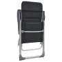 Sillas de camping de aluminio 2 unidades negras 58x69x111 cm von , Campingmöbel - Ref: Foro24-44313, Preis: 144,74 €, Rabatt: %