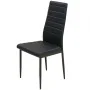 Conjunto de mesas y sillas de comedor de cinco piezas negro by , Furniture sets for kitchens and dining rooms - Ref: Foro24-2...
