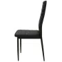 Conjunto de mesas y sillas de comedor de cinco piezas negro by , Furniture sets for kitchens and dining rooms - Ref: Foro24-2...