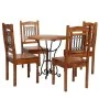 Juego de mesas de comedor 5 piezas madera maciza de acacia von , Möbelsets für Küchen und Esszimmer - Ref: Foro24-275336, Pre...