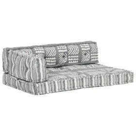 Cojín para sofá de palés tela gris patchwork by , Cushions for chairs and sofas - Ref: Foro24-287723, Price: 144,75 €, Discou...