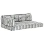 Cojín para sofá de palés tela gris patchwork by , Cushions for chairs and sofas - Ref: Foro24-287723, Price: 144,75 €, Discou...