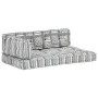Cojín para sofá de palés tela gris patchwork by , Cushions for chairs and sofas - Ref: Foro24-287723, Price: 144,75 €, Discou...