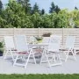 Cojines de silla de jardín 6 uds tela a cuadros rojo 50x50x3 cm by , Cushions for chairs and sofas - Ref: Foro24-314070, Pric...