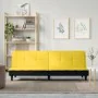 Sofá cama de tela amarillo claro by , Sofas - Ref: Foro24-351917, Price: 211,39 €, Discount: %