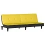 Sofá cama de tela amarillo claro by , Sofas - Ref: Foro24-351917, Price: 211,39 €, Discount: %