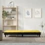 Sofá cama de tela amarillo claro by , Sofas - Ref: Foro24-351917, Price: 211,39 €, Discount: %