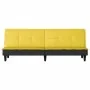 Sofá cama de tela amarillo claro by , Sofas - Ref: Foro24-351917, Price: 211,39 €, Discount: %