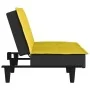Sofá cama de tela amarillo claro by , Sofas - Ref: Foro24-351917, Price: 211,39 €, Discount: %