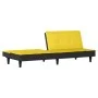 Sofá cama de tela amarillo claro by , Sofas - Ref: Foro24-351917, Price: 211,39 €, Discount: %