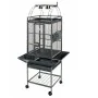 Strong Jaula para loros Villa Helios gris Silverstone 46x46x149 cm by , Feet and bird cages - Ref: Foro24-413751, Price: 266,...