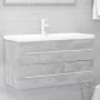 Set muebles de baño 2 piezas madera contrachapada gris hormigón by , Bathroom furniture - Ref: Foro24-804849, Price: 94,67 €,...