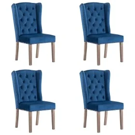Sillas de comedor 4 unidades terciopelo azul von , Essstühle - Ref: Foro24-3055848, Preis: 792,44 €, Rabatt: %