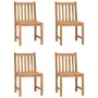 Conjunto de comedor de jardín 5 piezas madera maciza de teca de , Conjuntos de jardín - Ref: Foro24-3059927, Precio: 721,11 €...