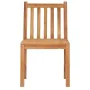 Conjunto de comedor de jardín 5 piezas madera maciza de teca de , Conjuntos de jardín - Ref: Foro24-3059927, Precio: 721,11 €...