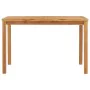 Conjunto de comedor de jardín 5 piezas madera maciza de teca de , Conjuntos de jardín - Ref: Foro24-3059927, Precio: 721,11 €...