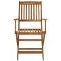 Set comedor de jardín plegable 9 piezas madera maciza de acacia von , Gartensets - Ref: Foro24-3060198, Preis: 508,49 €, Raba...
