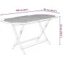 Set comedor de jardín plegable 9 piezas madera maciza de acacia von , Gartensets - Ref: Foro24-3060198, Preis: 508,49 €, Raba...