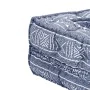 Puf modular de 2 plazas de tela índigo by , Cushions for chairs and sofas - Ref: Foro24-249413, Price: 182,92 €, Discount: %