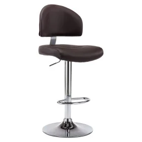 Taburete de cocina de cuero sintético marrón by , Kitchen stools - Ref: Foro24-249652, Price: 101,12 €, Discount: %
