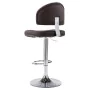 Taburete de cocina de cuero sintético marrón by , Kitchen stools - Ref: Foro24-249652, Price: 101,12 €, Discount: %