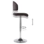 Taburete de cocina de cuero sintético marrón by , Kitchen stools - Ref: Foro24-249652, Price: 101,12 €, Discount: %