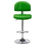 Taburetes de cocina 2 unidades cuero sintético verde by , Kitchen stools - Ref: Foro24-249665, Price: 137,78 €, Discount: %