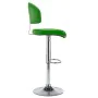 Taburetes de cocina 2 unidades cuero sintético verde by , Kitchen stools - Ref: Foro24-249665, Price: 137,78 €, Discount: %