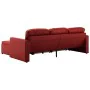Sofá cama modular de 3 plazas cuero sintético color vino tinto by , Sofas - Ref: Foro24-288797, Price: 488,11 €, Discount: %