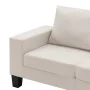 Sofá de 3 plazas de tela color crema by , Sofas - Ref: Foro24-287122, Price: 399,18 €, Discount: %
