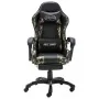 Silla gaming con reposapiés cuero sintético negro y camuflaje by , Office chairs - Ref: Foro24-320096, Price: 150,69 €, Disco...