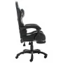 Silla gaming con reposapiés cuero sintético negro y camuflaje by , Office chairs - Ref: Foro24-320096, Price: 150,69 €, Disco...