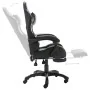 Silla gaming con reposapiés cuero sintético negro y camuflaje by , Office chairs - Ref: Foro24-320096, Price: 150,69 €, Disco...