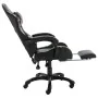 Silla gaming con reposapiés cuero sintético negro y camuflaje by , Office chairs - Ref: Foro24-320096, Price: 150,69 €, Disco...