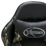 Silla gaming con reposapiés cuero sintético negro y camuflaje by , Office chairs - Ref: Foro24-320096, Price: 150,69 €, Disco...