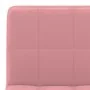Taburete de cocina de terciopelo rosa by , Kitchen stools - Ref: Foro24-334299, Price: 77,79 €, Discount: %