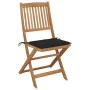 Sillas de jardín plegables 6 uds y cojines madera maciza acacia von , Gartenstühle - Ref: Foro24-3075001, Preis: 312,52 €, Ra...